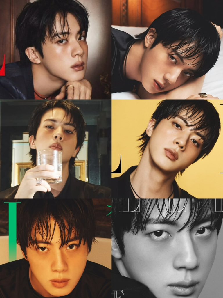 pjmIesviu's tweet photo. EL ROSTRO DE SEOKJIN???? EL MAQUILLAJE, JIN SIRVIENDO VISUAL Y PERFECCIÓN, es irreal 😭✨

JIN FOR ELLE KOREA 
#JinxELLEKorea #JinxGucci https://t.co/Gt4eQfWhWZ