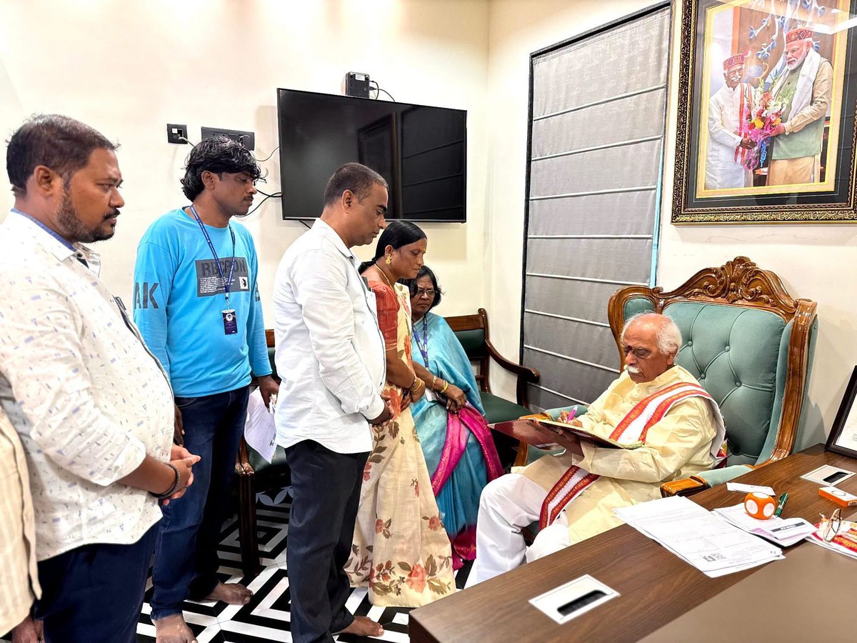 Dattatreya's tweet photo. As part of the Special Intensive Revision (SIR) of the electoral rolls, the Booth Level Officers (BLOs) and Booth Level Agents (BLAs) visited the residence of Shri Bandaru Dattatreya, Former Governor, at Ramnagar, Hyderabad,9th July 2026. at 11:00 AM.

During the visit, the officials handed over the Enumeration Form as part of the ongoing house-to-house enumeration exercise for the Special Intensive Revision of the electoral rolls.
