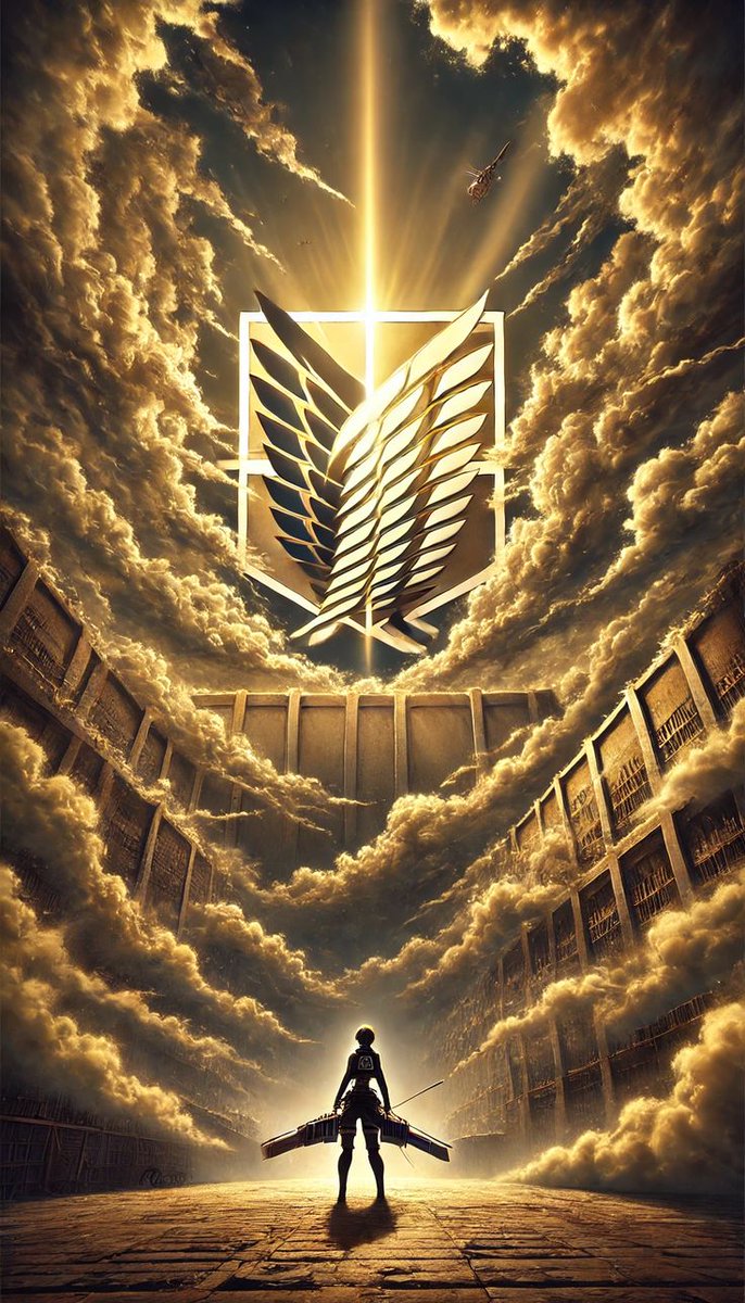 Adnan1660's tweet photo. *"We will reclaim the sky. No matter what it costs."*
#AOT #AttackOnTitan #WingsOfFreedom https://t.co/K4lhvYlHNc