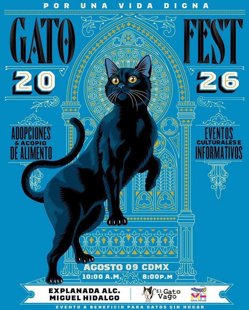 tan_tones's tweet photo. Este próximo 09 de agosto, tenemos causa y esta será en el Gato Fest, puedes llevarte a un mínimo a casa o puedes llevar alimento y donarlo, recuerda que todo suma!!
#tonesynitantones https://t.co/KjedYQUa4y