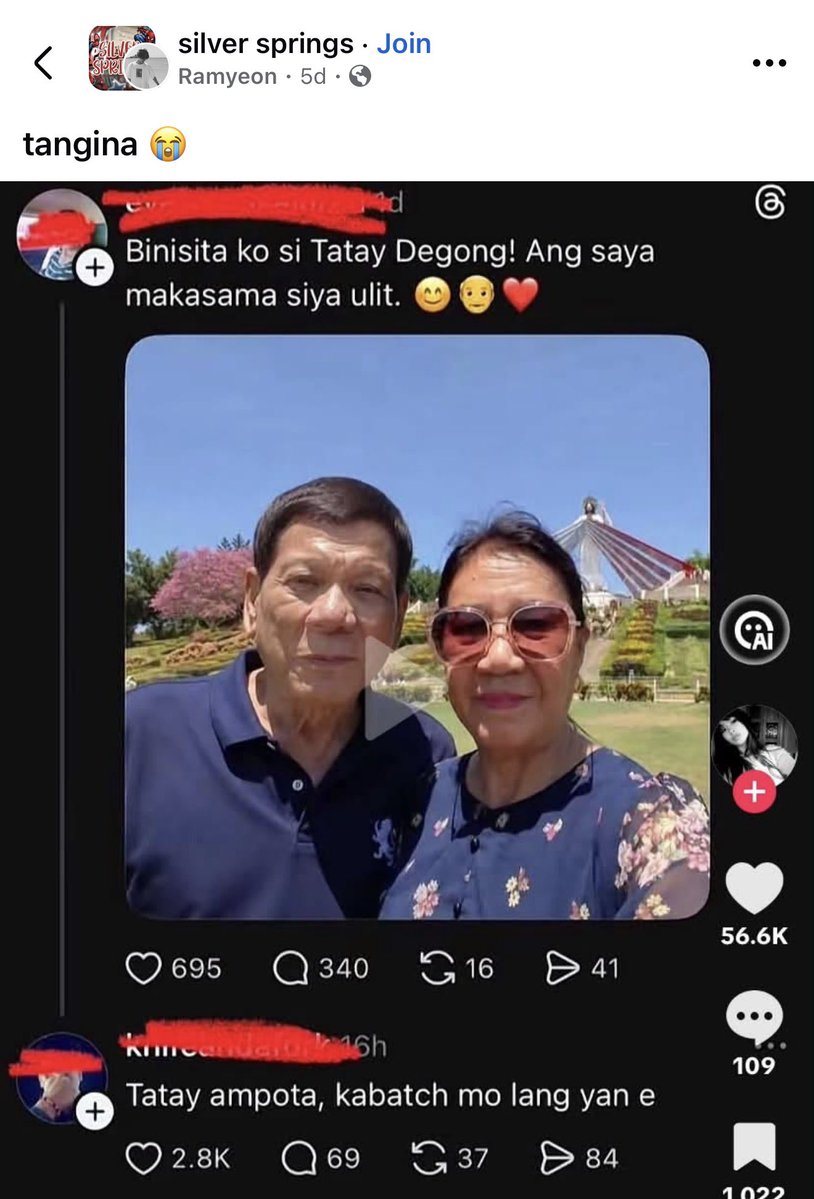MessMinchin3's tweet photo. Tatay Digs pa nga https://t.co/VL9IbvKnsk