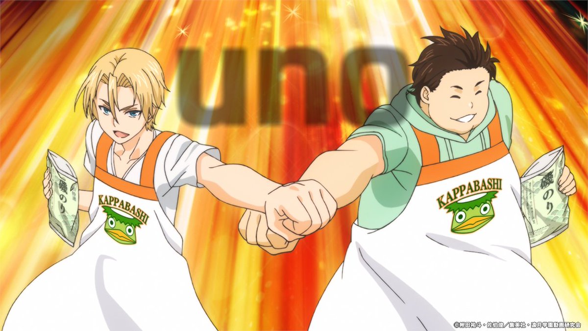 wb_anime's tweet photo. 本日7/19は、アルディーニ兄弟（タクミ＆イサミ）の誕生日！
イタリアの風を感じる最高に熱い双子料理人🍕✨

切磋琢磨し合う創真の良きライバルの2人をみんなでお祝いしましょう🎉

Happy Birthday to the Aldini twins, Takumi & Isami! 🎉
Reply with your favorite Aldini moments!

📺食戟のソーマ