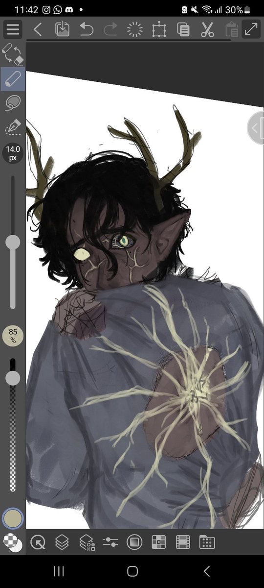 __MIisT__'s tweet photo. Estou trabalhando nos traumas do meu novo oc ;) https://t.co/PG3pbYVczT