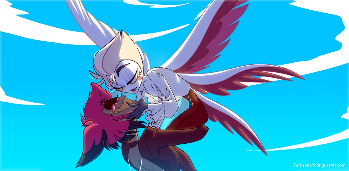 redstringoffeh's tweet photo. I liked the pose so much i wanted to try something else (:

#radioapple #hazbinhotel https://t.co/FgoLloTvZI
