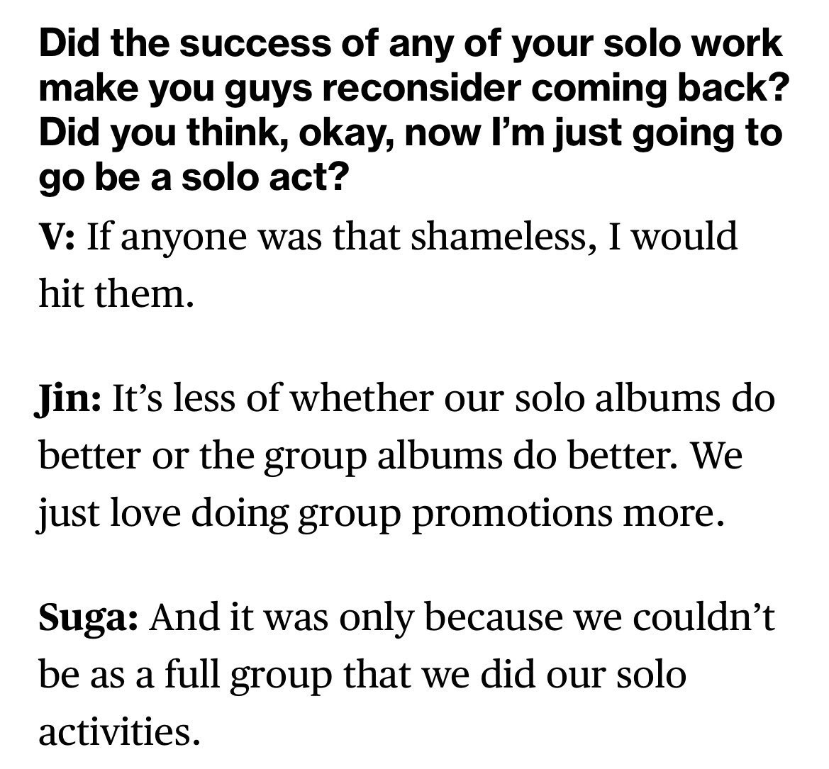 kuugiiiii's tweet photo. BTS, SVT and SKZ don't have the selfish members. They all prioritize the gp. Even JK, at the peak of his solo success, chose enlistment so they can come back as a full group. SKZ is one of the biggest 4th gen gp, yet none of them are rushing solo albums. they move as a team. https://t.co/BbTgPe4TdG