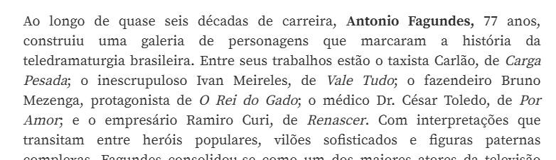 Teledramaturgia's tweet photo. Mais uma da série "encontre o erro" da Veja
De novo: jogou no chat-GPT e não revisou. Publicou cheio de erros mesmo e tudo bem normalizar a desinformação 🙄
enquanto amigos que escrevem sem sequer precisar de pesquisa estão desempregados. https://t.co/pcKDu1gMgv