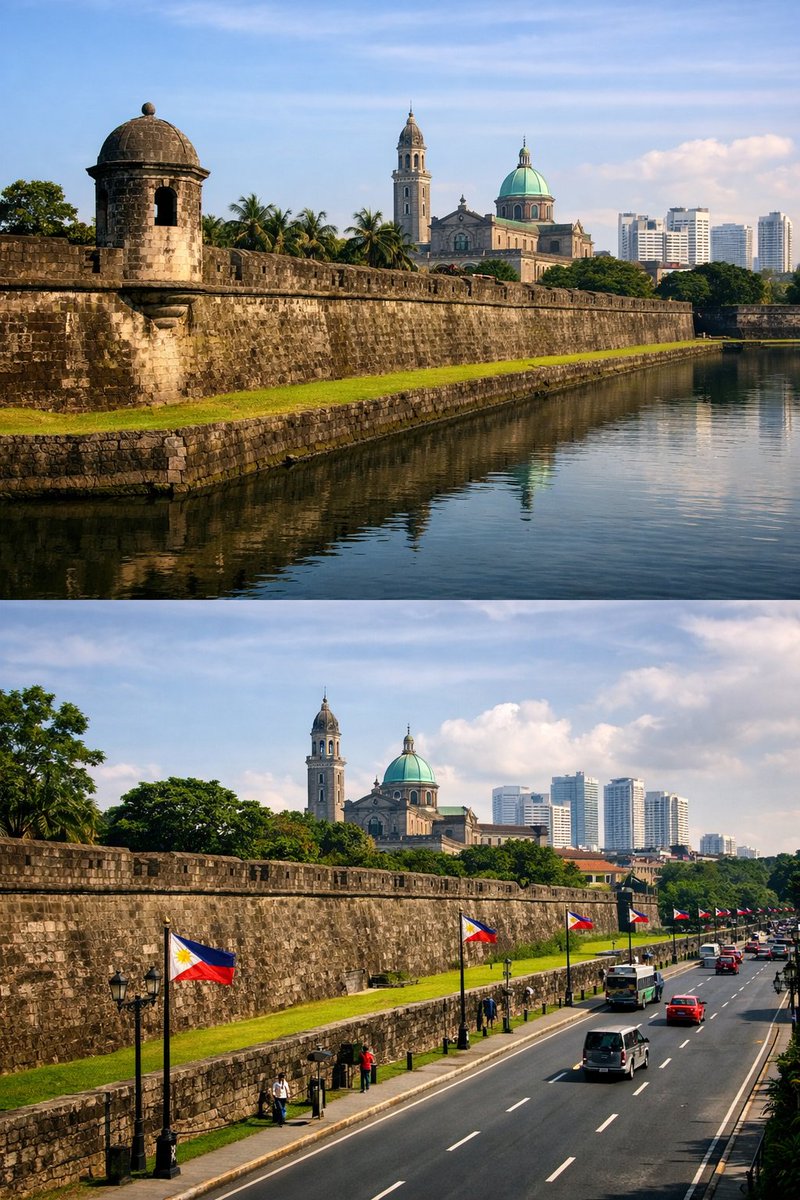 Emperatriz__V's tweet photo. Intramuros: Manila’s Walled City >where history, resilience, &amp; culture endure. Explore its fortifications and cobblestone streets. 👇🏻
.. April Brews .. : Intramuros: The Walled City https://t.co/mHHphMnKjn
#Intramuros #PhilippineTravel https://t.co/eZ4HyvrcpG