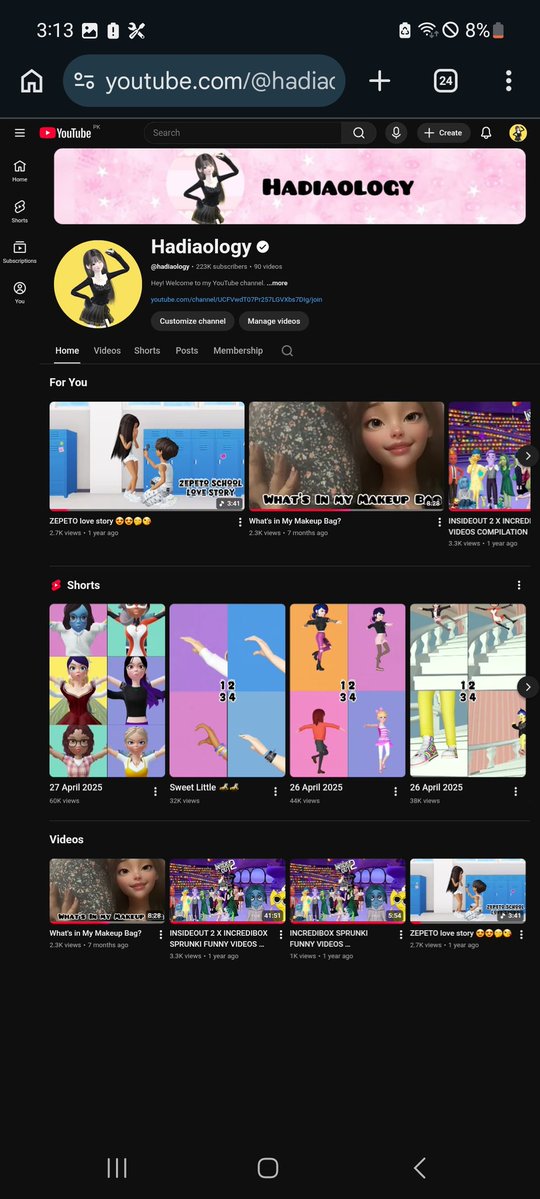 prettyvjzt's tweet photo. Hi @TeamYouTube, I have shared the detailed explanation video directly in your DMs. Please share it with the internal policy team reviewing my channel and have a manual and human review at my youtube channel url:https://t.co/W0gl5CvALC
channel/
UCFVwdTO7Pr257LGVXbS7DIg https://t.co/Ih1urN7v77