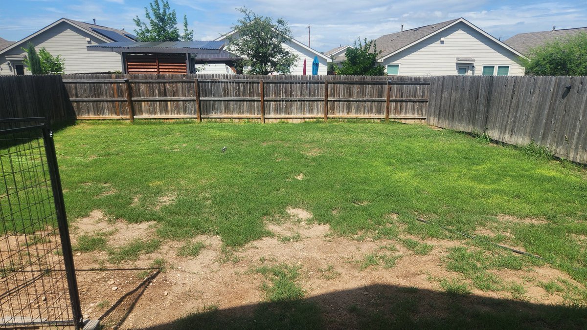 forecep42's tweet photo. Spent most of sprint revitalizing my backyard https://t.co/uDvBqKOOw4