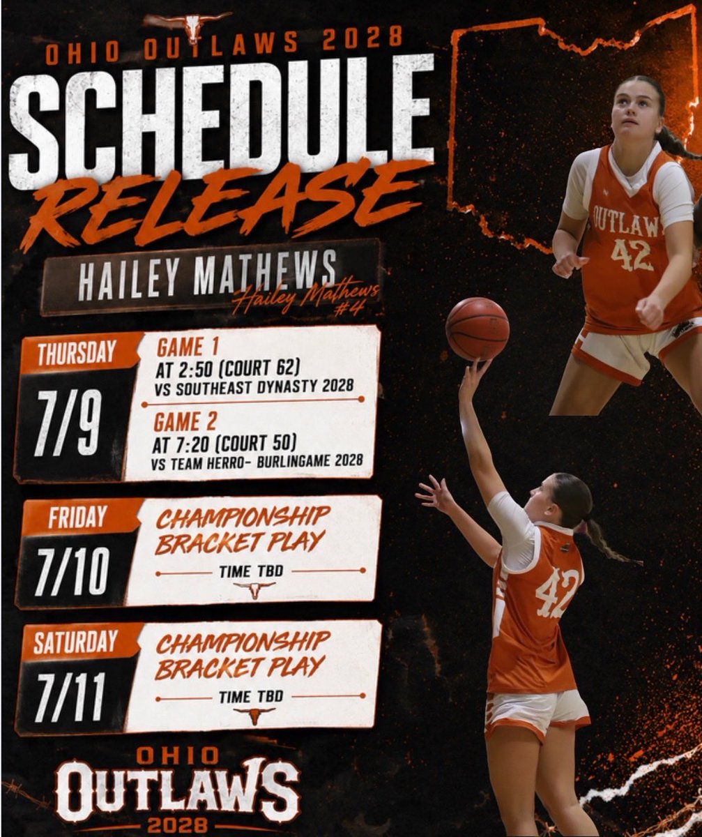 Hailey_Mathews4's tweet photo. Showed out day 1 as our team went 2-0 as I had 14 in game 1 and 22 in game 2. Excited for the next 2 days! @LadyVikeHoops https://t.co/DWolVDVfWU