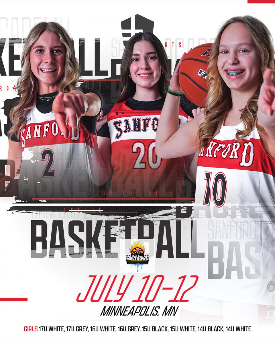 ssahoopsteams's tweet photo. 🏀 ON THE ROAD 🚌‼️

Many of our ladies groups tip off in Ohio and Minnesota during the “live” session tomorrow!! 

📍 Cincinnati, OH
🏟️ @SelectEventsBB P24 
📆 July 10-13th

📍Minneapolis, MN
🏟️ North Tartan Meltdown
📆 July 10-12th

#SanfordSports | #StrongerTogether https://t.co/ToYiC7F6jq