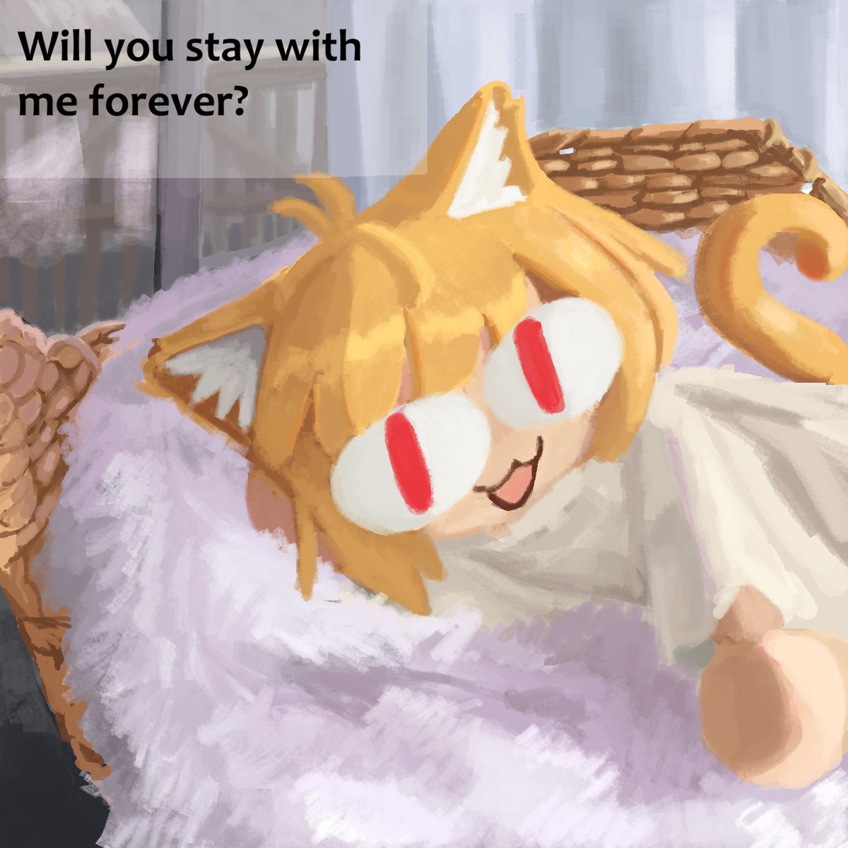 redroacter's tweet photo. Neco arc on paint 352/365 https://t.co/bxPMSbX3ct