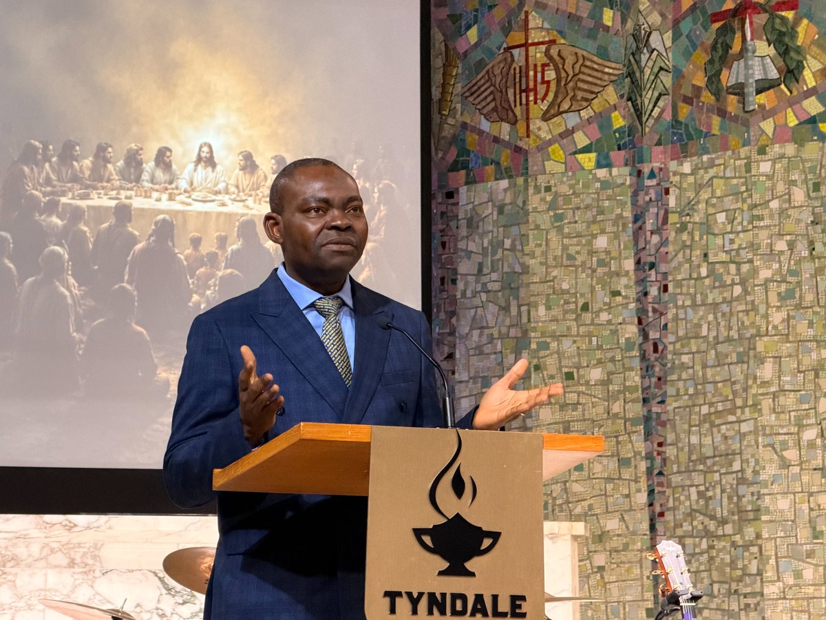 BaptistWorld's tweet photo. David Olusola Idowu (Nigeria) ministered from Acts 2:42–47 during the Day 4 Morning Worship Celebration of the 2026 BWA Annual Gathering, reminding us through “Inspiration from the Early Church” of the Church’s calling to faithful fellowship, prayer, and witness. May God continue to strengthen him for faithful Gospel ministry.

#BaptistWorld #BWAToronto2026