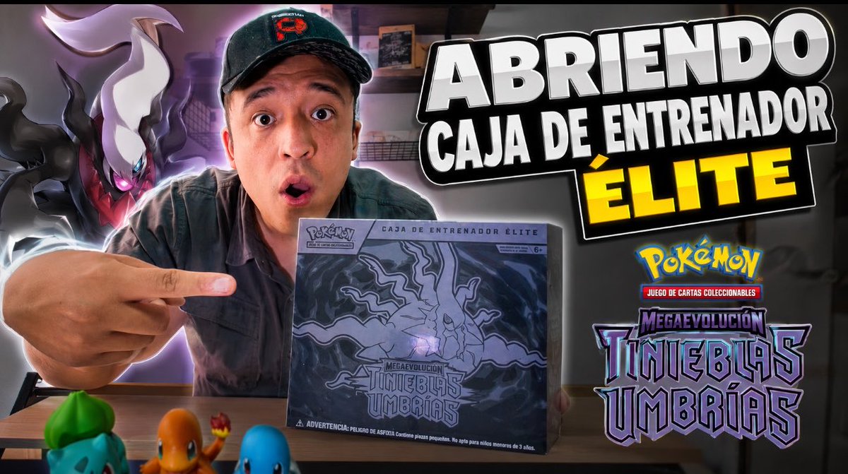 Ewok_Padawan's tweet photo. Abriendo la Caja de Entrenador Élite de TINIEBLAS UMBRÍAS | Juego de Cartas Coleccionables Pokémon
Mil gracias a Pokémon por enviarme este #Producto_gratis para compartirlo con todos ustedes. #obsequiado_por @Pokemonlatam 📱
#JCCPokemon #PokemonLatam https://t.co/lI1RVKDlqp