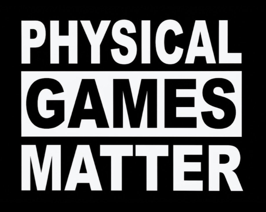 SJNxGaming's tweet photo. Physical games matter @Sony @PlayStation https://t.co/PHPTfCsEM7