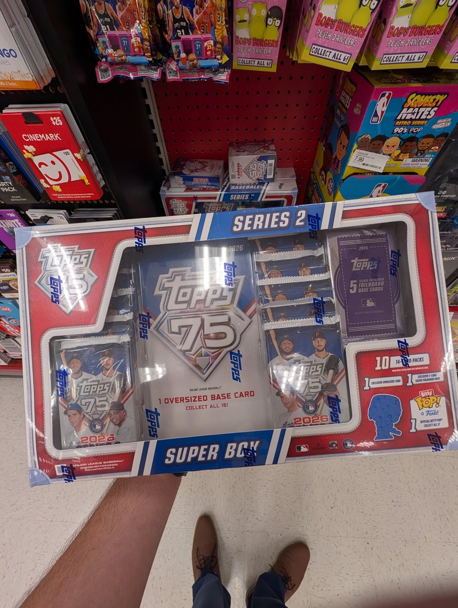 Wambajam's tweet photo. @pokornstar @Target @Topps Have you seen these? Just came across at the one in Duarte https://t.co/26cbcU8U9u