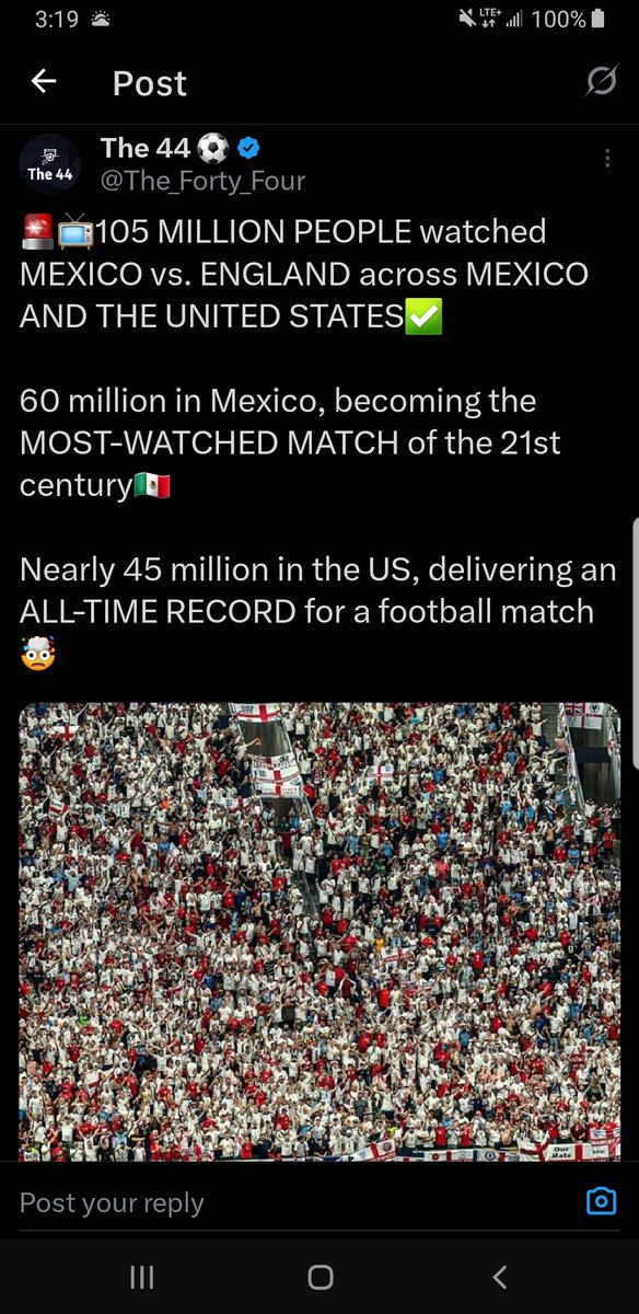 AlanGamino1997's tweet photo. Well they're already too little, too late [&amp; without @CaitlinClark22 or A'ja Wilson] then Nobody's tuning in:

Look at the @FIFAWorldCup Numbers than the @WNBA on "Woke-Women's Sports Sundays" got SCORCHED &amp; @FIFAcom DESTROYED THEM by #MEXvsENG match.

#INDvsLV LOST TO THEM! 🤣😂 https://t.co/HJQfCvi5uK