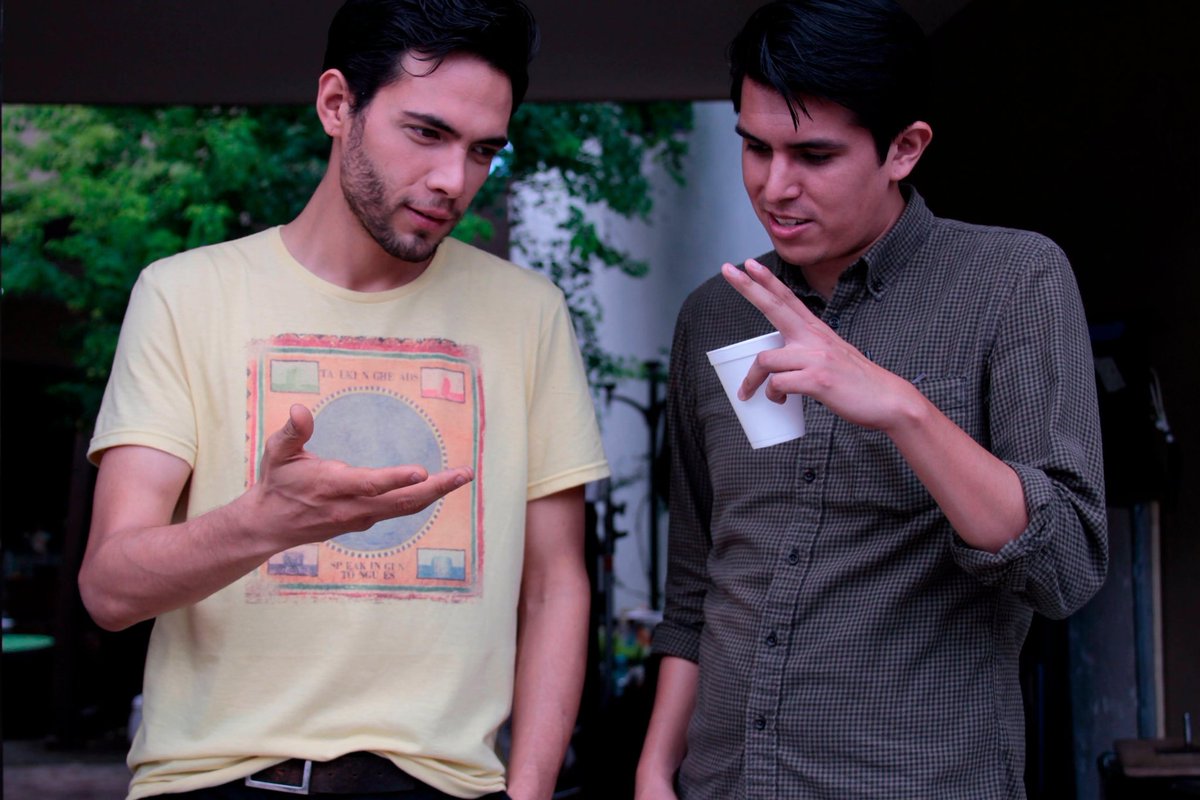 sun_red's tweet photo. Diego Calva behind the scenes of the short film "Cachorro". Photo courtesy: the director Omar Alba Hernandez for Diego Calva Rus https://t.co/T4qN00xZQS