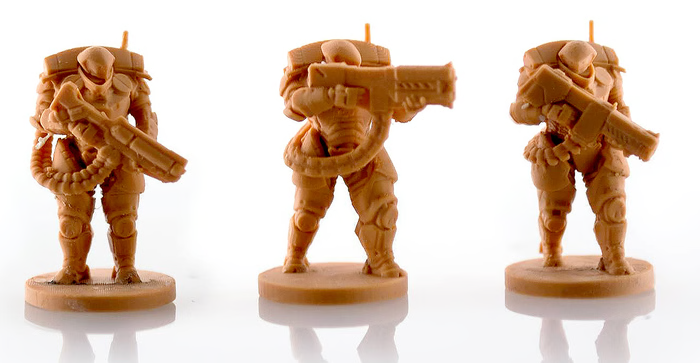 cptkrank's tweet photo. @PaladinDragoon @spaceshark23 This reminds me I have some Talos suits from White Dragon Miniatures I was going to proxy as power suits in Heavy Gear Blitz. https://t.co/KjK2ywvv24