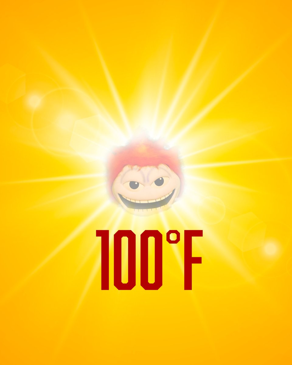 Official_Temoc's tweet photo. It is just a bit hot out for my tastes...🫠 https://t.co/YDlIWw05tV