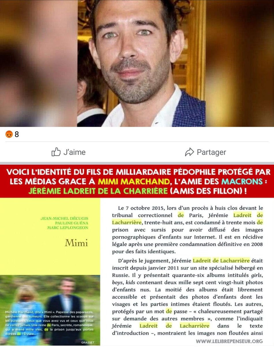 2Halumi's tweet photo. Macron veut faire croire qu'il agit contre la pédophilie !!

Mais il a installé et protégé ses amis pédophiles en permanence !!

https://t.co/ZRwkgwjiuG https://t.co/RASql30XEN