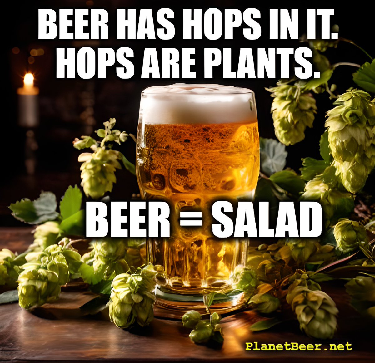 PLANETBEER1's tweet photo. Alrighty!..... Salad for lunch it is! 🍺🥗😋  #beer #SaladLovers #TipsyTuesday https://t.co/H7ks9qiFeW