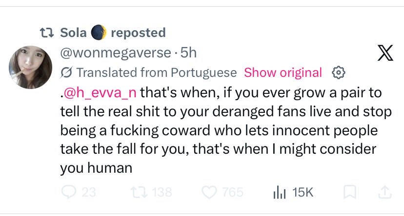 evxnsangels's tweet photo. the type of thing shoe lace be reposting, im honestly so damn tired https://t.co/GzWdr7YXBC