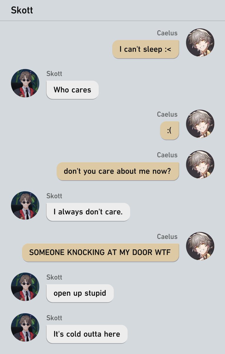 DailySkottHsr's tweet photo. My doomed yaoi😔😔

#Skott #Skotthsr #Hsrskott #Lyndonskott #Caelus #Skottcae #Caeskott #HonkaiStarRail https://t.co/1UfwA8S1dD