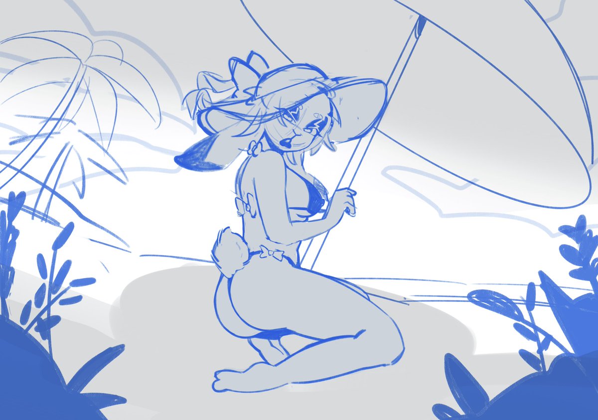 Skarlet_night's tweet photo. Little beach sketch of my OC 🌊✨
More soon!
#WIP #furryart #furryartist #OC #digitalart #artwork https://t.co/I3x56YCosH