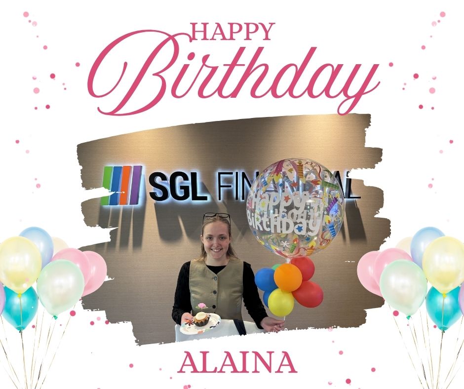 SGLfinancial's tweet photo. Happy Birthday to our receptionist, Alaina! 🥳

Thank you for everything you do to keep our office running smoothly and for always greeting everyone with a smile. We hope you have a fantastic birthday!

#sglfinancial #happybirthday #employeeappreciation https://t.co/82pckWYilo