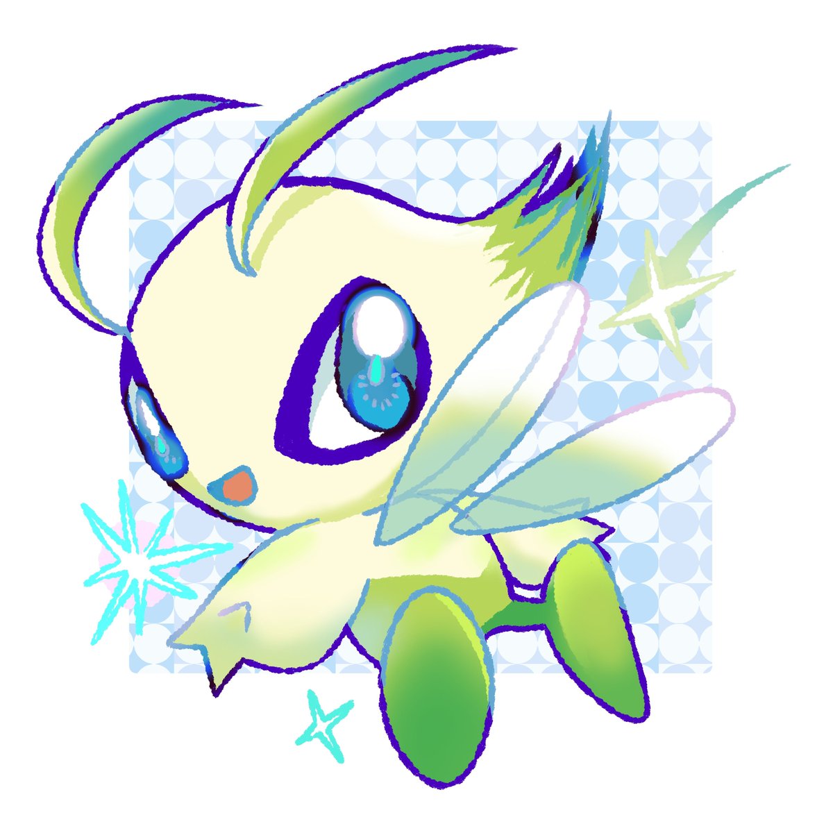 Pikachu_Dubstep's tweet photo. Celebi 💚 https://t.co/SQavsa7tmT