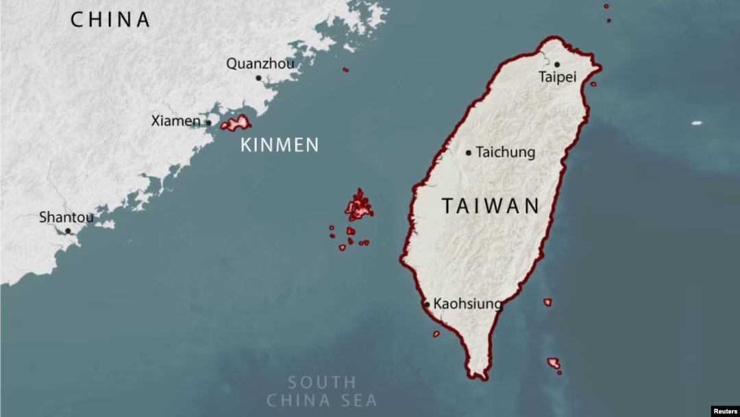 teortaxesTex's tweet photo. For context, the location of "Kinmen, Taiwan": https://t.co/yxBrHoXiAR