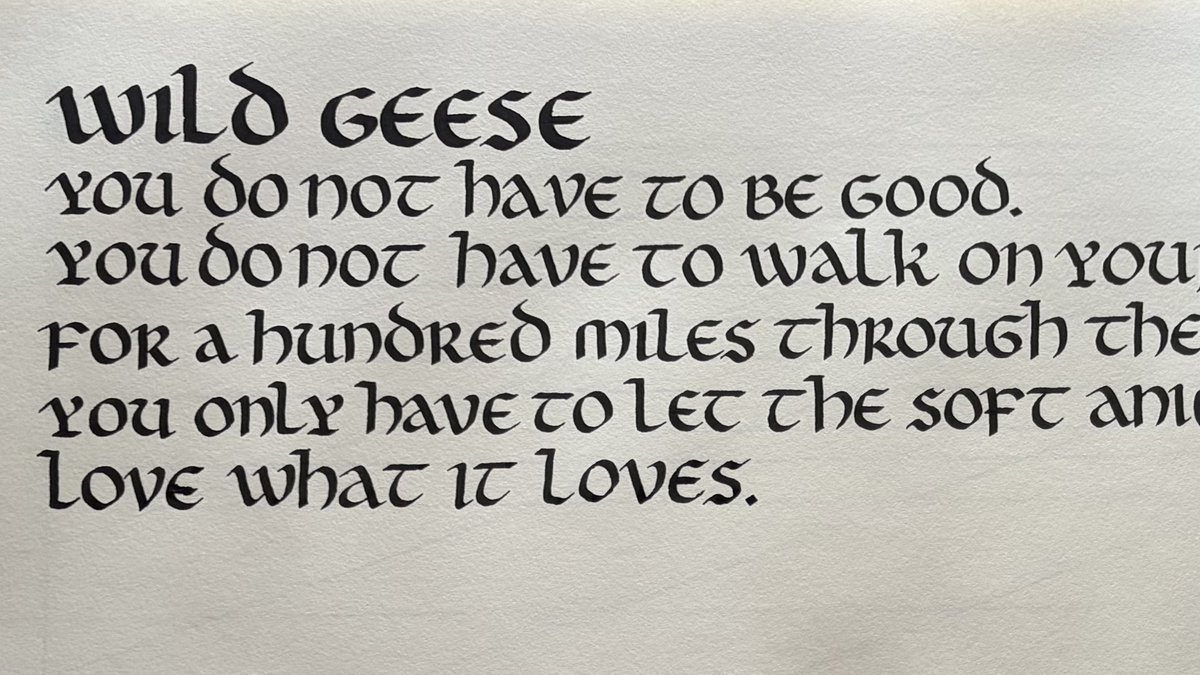 rgbqcd's tweet photo. It’s going all right,… i somehow messed up once right at the start with “wide geese” but better to mess up and have to restart at the beginning than mess up at the last line https://t.co/e34wm5F4oM