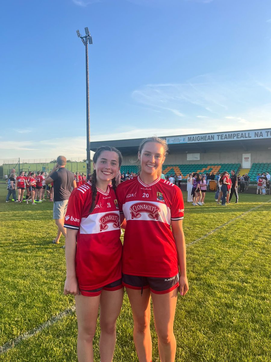 glanmireladies's tweet photo. Well done to all of @CorkLGFA girls & mgt.
Our 2 ladies are heading for an All-Ireland final.
๐ดโช๏ธ๐๐๐๐ผ
#WorkingHard
#Proud https://t.co/UpcWTlRCQZ