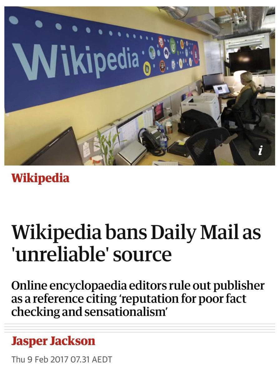 ZandiSussex's tweet photo. Friendly reminder that the Daily Fail is not a reliable source of anything. Remember that as you see their BS floating around. https://t.co/eyHgdAcPq8