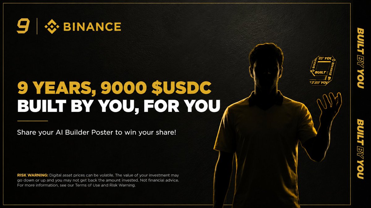 Sveern1's tweet photo. @binance Nice TurnOut #BinanceTurns9� https://t.co/rwqnCghokZ