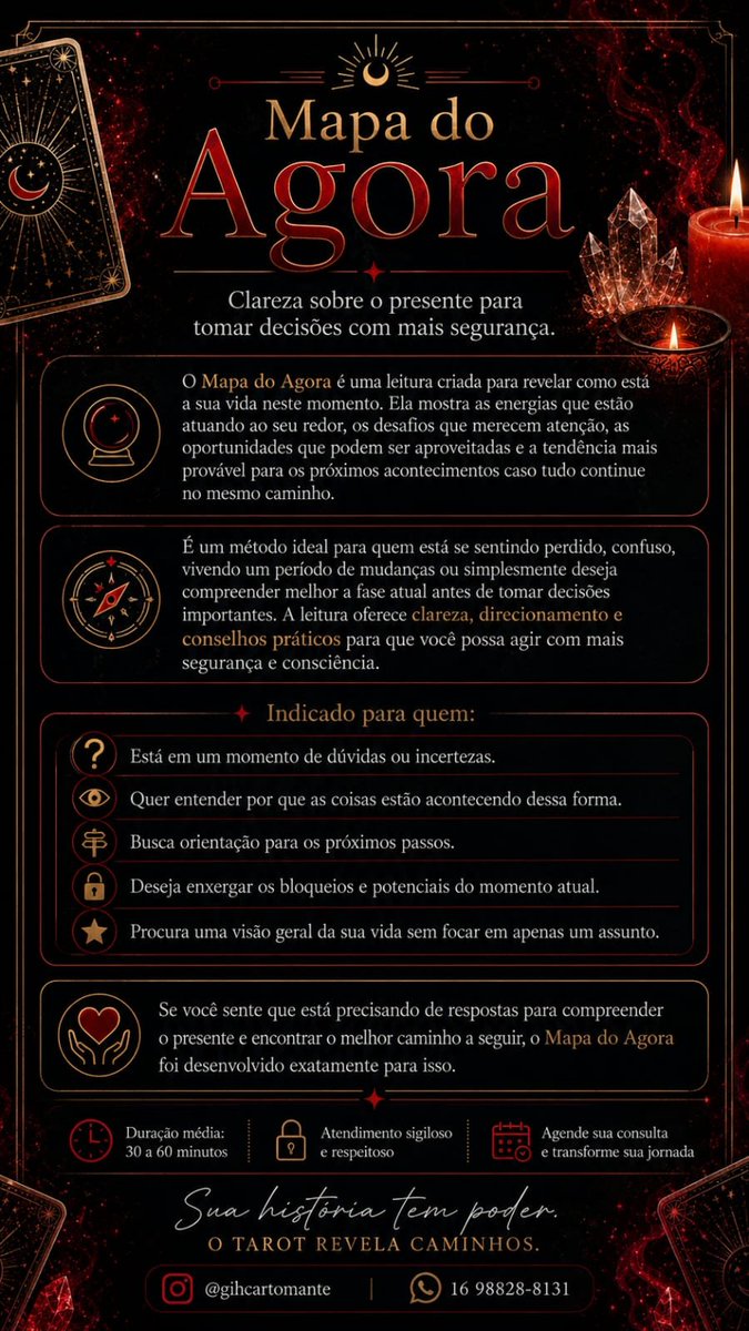 gihcartomante's tweet photo. Apresentação do método "Mapa do agora", se tiver interesse entre em contato 🖤 🖤 🖤
#baralhocigano #cartomante #consulente #tarologo #tarot #bruxa #feitiço #tarô #futuro #oraculo #pergunta #tiragem https://t.co/3zbtxEI3Sd