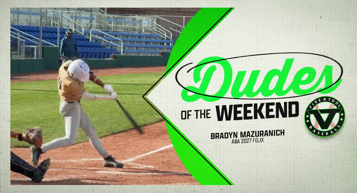 FiveTool's tweet photo. Dudes of the Weekend: Week 7

🤠@FiveToolTexas
🌴@FiveToolCA
🔥@FiveToolSTX
🏜@FiveToolNM

👉https://t.co/Pt9IR1G2Zh

📷: @bradynmaz https://t.co/9Y5v7NxNor