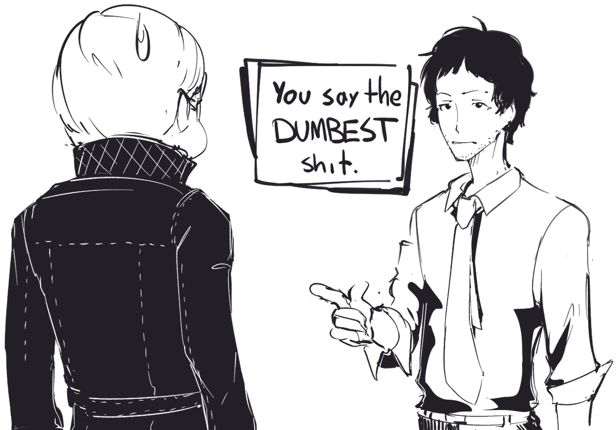 ImMisterPlow's tweet photo. Some Persona 4 sketches https://t.co/F0fxue8SiN