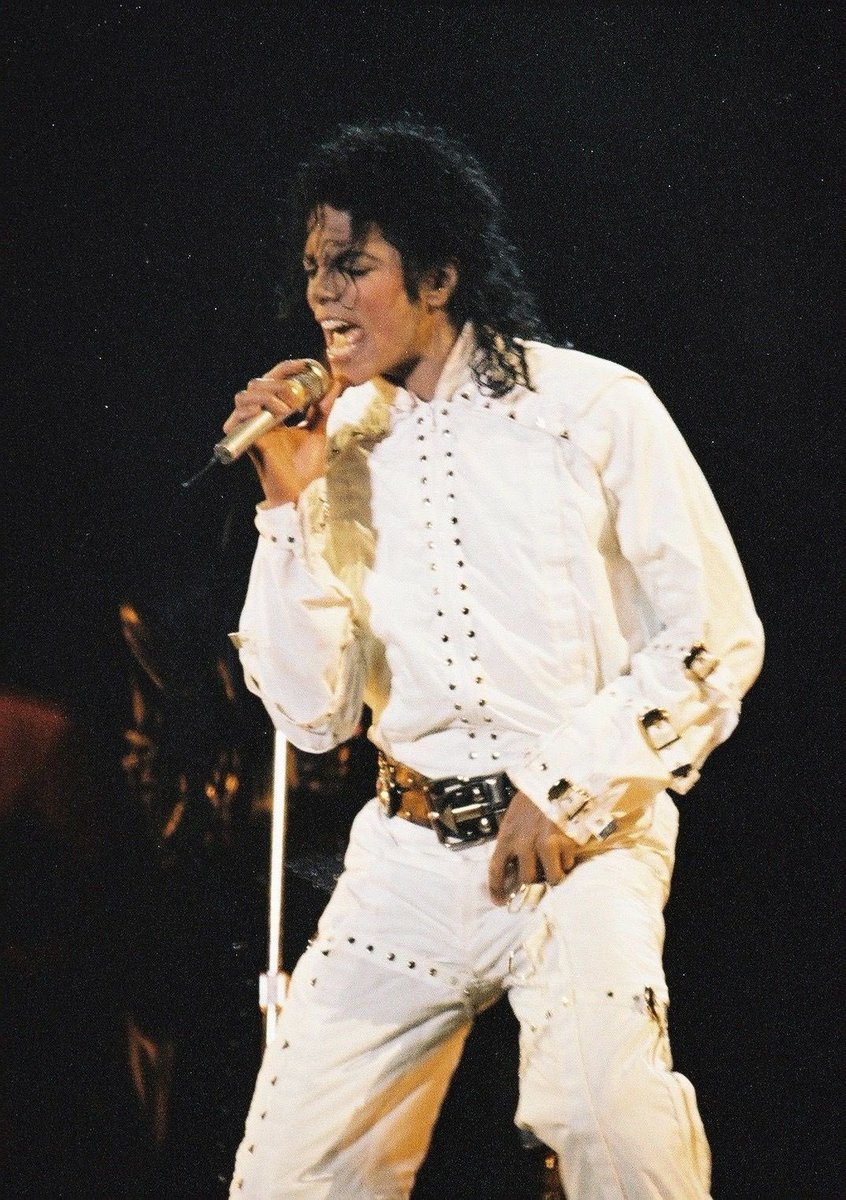 alloverrbaby's tweet photo. i fear this white jumpsuit outfit from the bad tour isn’t talked about enough &amp; that needs to be changed immediately https://t.co/CrioigS0cA