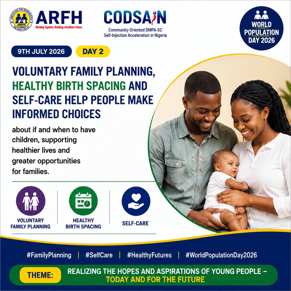 ARFHng's tweet photo. Countdown to World Population Day 2026 https://t.co/ZunyV4IbqK