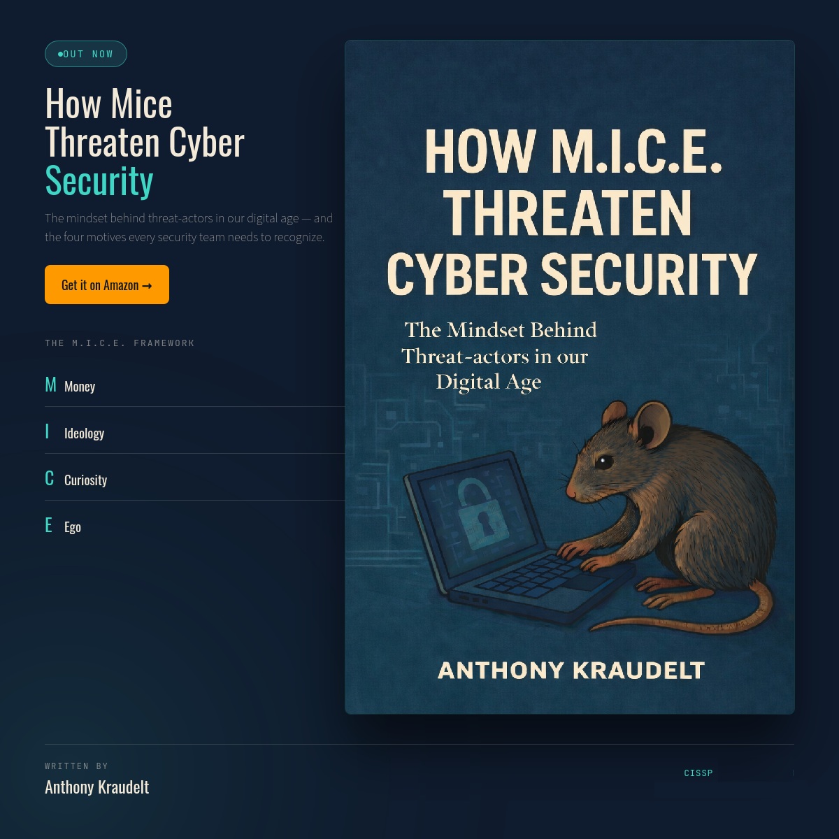 A_Kraudelt's tweet photo. My full book is available here: https://t.co/lIdP9uxKdk

#GrrCON #cyber #hacking #security https://t.co/BSpxufxLib