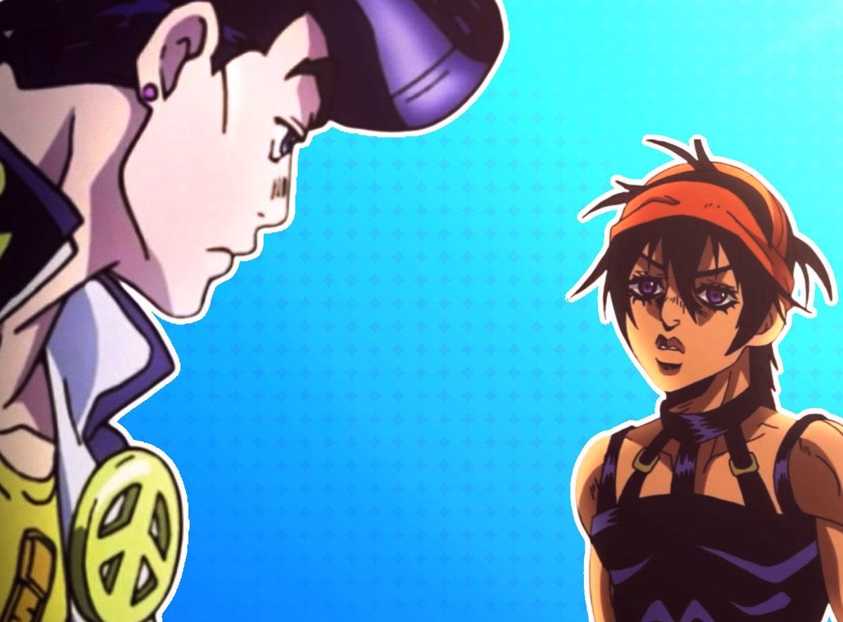 CRZY_DIAM0ND's tweet photo. I guess it’s only instinct for stand users to be concerned about other stand users. . . you don’t seem all that hostile, so I’ll assume you’re friendly. 

But to answer your question, my names Josuke Higashikata https://t.co/xvGzxUnqvU