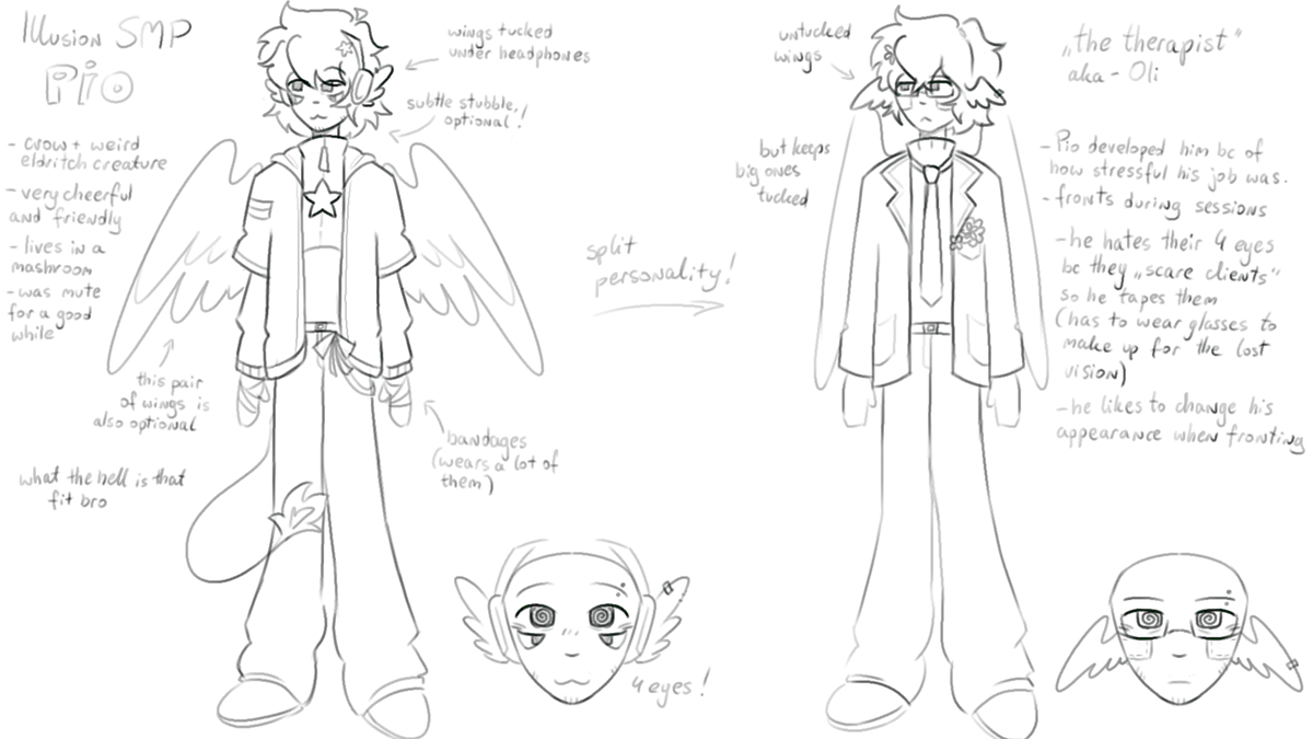 ForgottenPio's tweet photo. Hi this is my Illusion SMP guy and i love him dearly pls look at him

im not coloring it bc krita is against me
#IllusionSMP https://t.co/WNGoGYEIXp