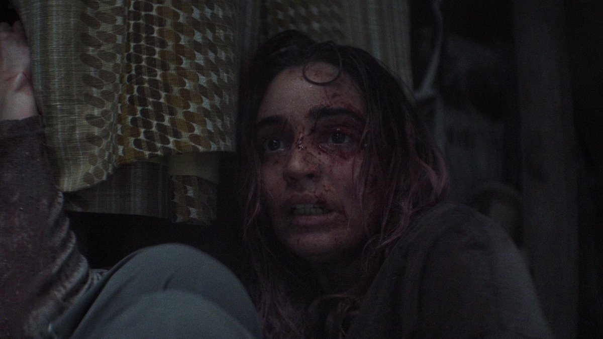 Sutton12Simon's tweet photo. #EvilDeadBurn is sick on so many levels I mean this franchise never disappoints. It pushes the violence to a whole new level Souheila Yacoub is great plus the credit scenes especially the final one is 🔥 Sébastien Vaniček completely delivered I loved it @EvilDead https://t.co/Nykk6NAwlr