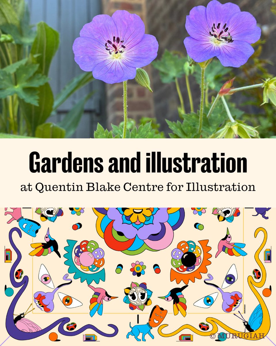 qbcentre's tweet photo. Take a sneak peek at what’s growing in our gardens alongside an up-close look at some of the illustration featured throughout our current exhibitions. Enjoy our outdoor spaces for free or buy an exhibition ticket to access all three of our debut exhibitions.… https://t.co/JGASGCYh7d