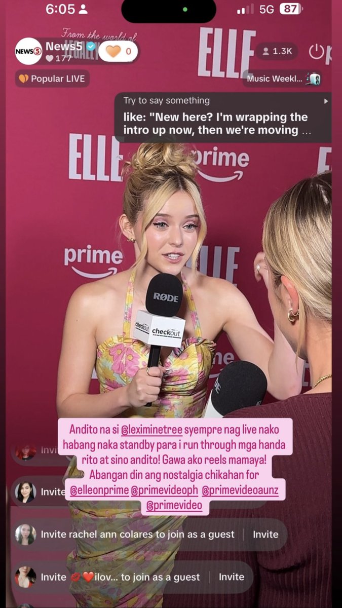 leximinetreebrs's tweet photo. Lexi Minetree concedendo entrevistas durante o ‘pink carpet’ do evento ‘Elle Sydney Pool Party’, em Sydney, Austrália. https://t.co/rV4mL7yEGZ