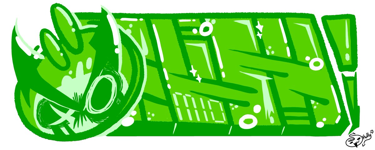 SkeletoonsHere's tweet photo. My submission for the graffiti battle + an extra scrapped graffiti  #hyperfunk #teamreptile #bombrushcyberfunk https://t.co/tA7o0woyuP