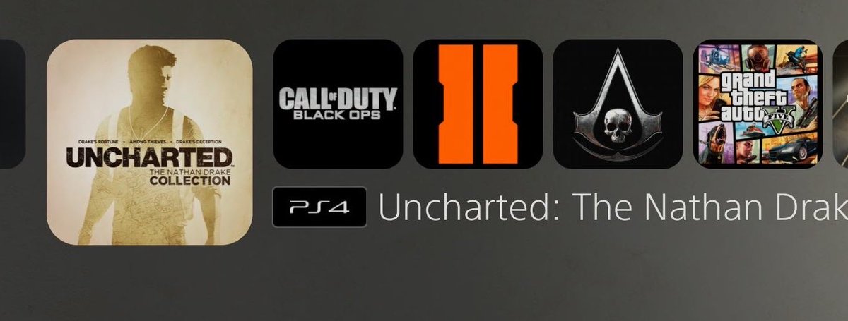 Cade_Onder's tweet photo. My PlayStation Home Screen is a perfect throwback to everything I was playing when I was like 13 years old lmao https://t.co/sanomuiTPZ