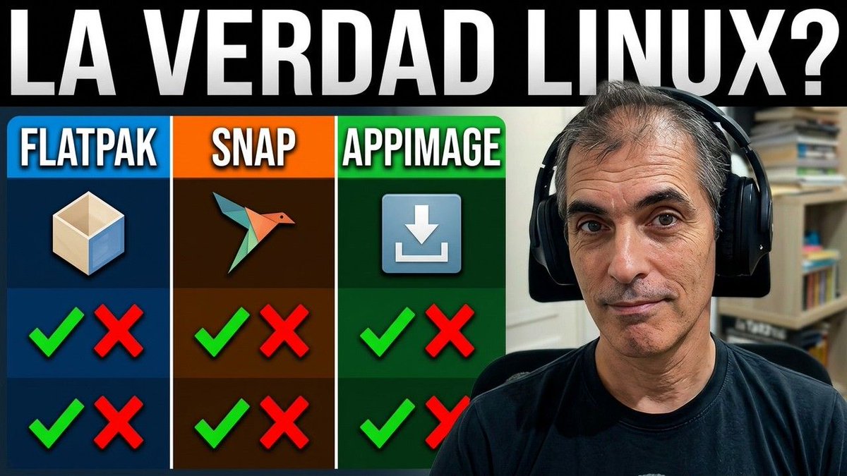 drivemeca's tweet photo. ¡La verdad sobre #Flatpak, #Snap y #AppImage! ¿Cuál es mejor? https://t.co/k6Vc3jm5vF #GNU #Linux https://t.co/7NDmcQA5xD